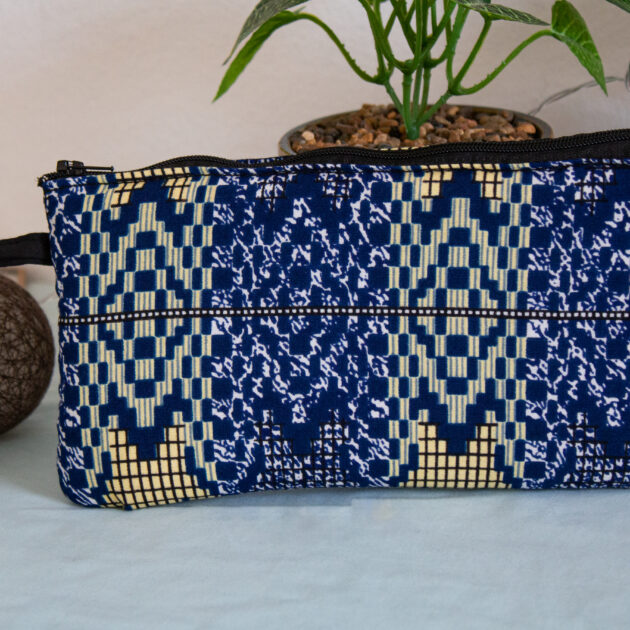 Trousse Rectangulaire "Cotonou" bleue