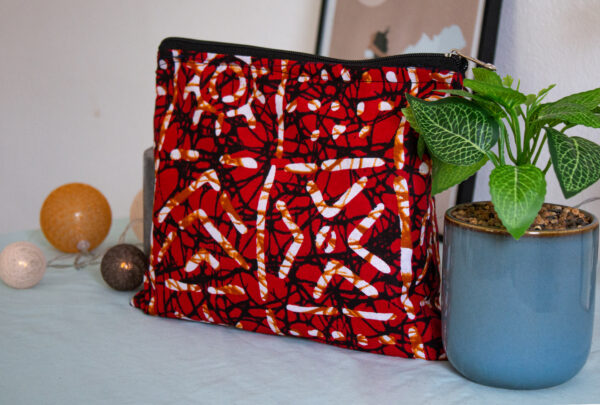 Trousse "Dassa" rouge