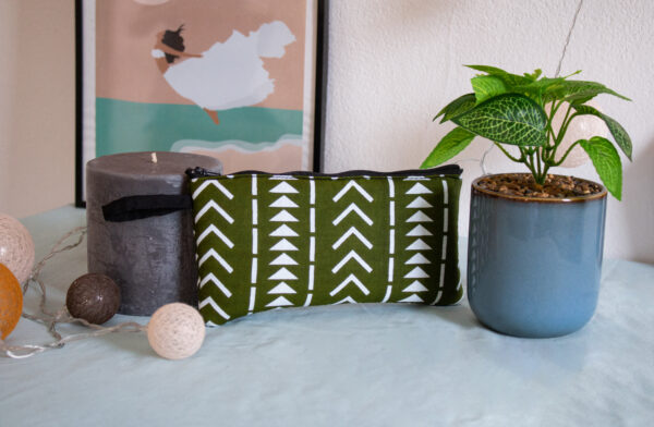 Trousse Rectangulaire "Cotonou" verte