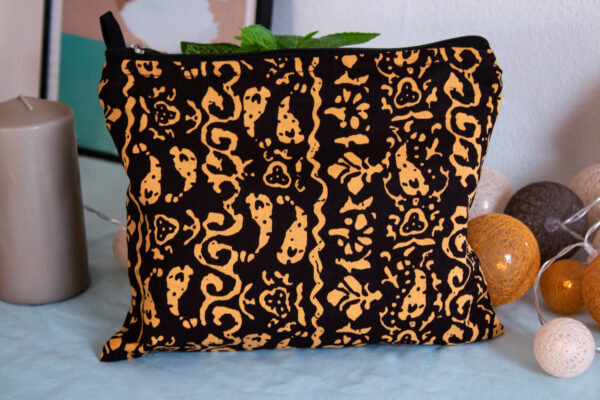 Trousse “Dassa” Jaune et Noire