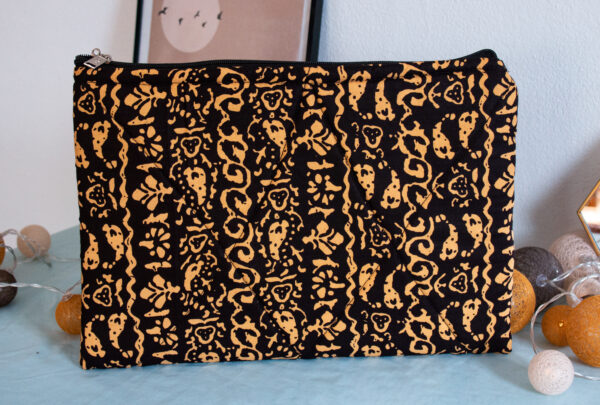 Housse D'ordinateur Jaune et Noire